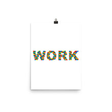 Work Lego Poster