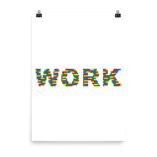 Work Lego Poster